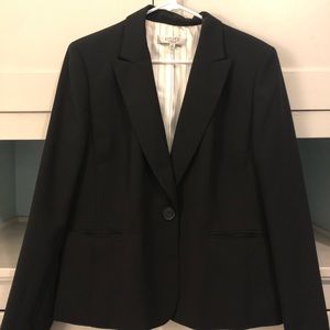 Kasper black suit jacket size 16